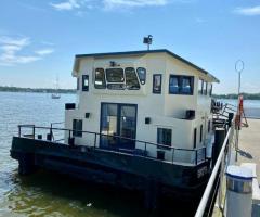 Hausboot an der Ostsse